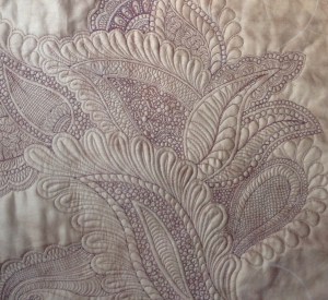 Zentangle/Paisley Free motion Design